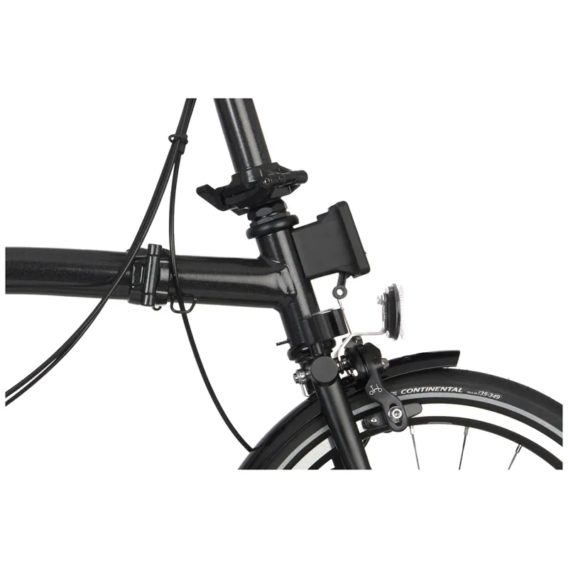 Brompton P-Line 4 Speed Urban Mid Bar M4L Midnight Black Metallic-2